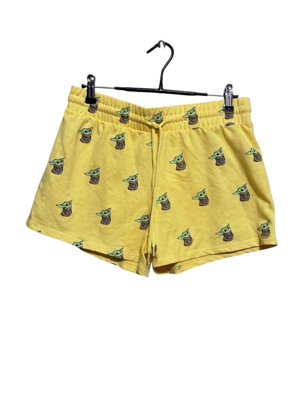 Star Wars Yellow Grogu Print Women’s Lounge Shorts - Picture 6 of 6